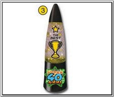 COMPLEANNO PARTY SCHERZO LAMPADA GLITTER "40 ANNI" DOR268703