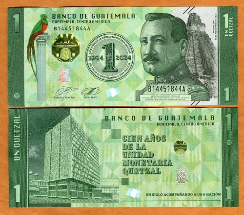 Guatemala quetzal 2024 - 1,
