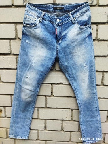 Jeans donna dsquared blu 27 - jeans,