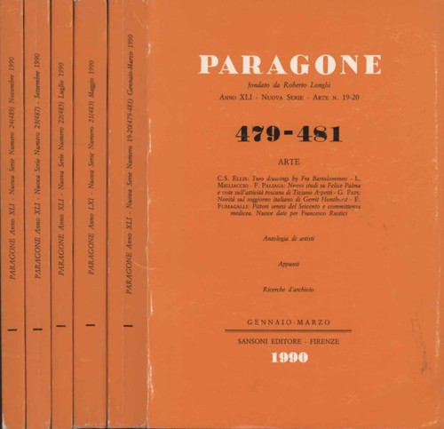 Paragone arte annata completa - paragone,