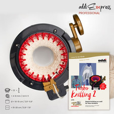 Macchina per maglieria professionale Addi Express e libro modelli 996-0 Turbo-Knitting