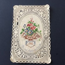 Canivet Peint XIXè Bouquet