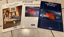 brochure depliant catalogo Ford Fiesta 16v 1992 italiano Compreso Xr2i 130cv