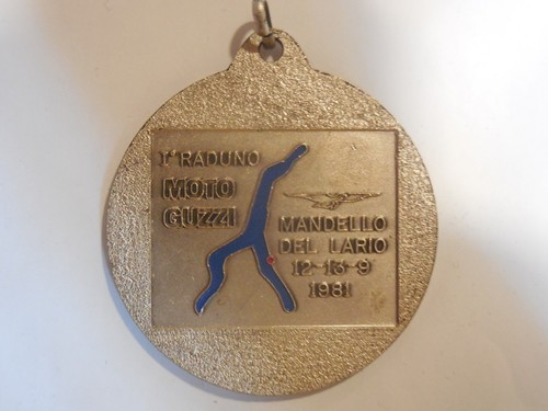 Medaglia moto guzzi 1 - medaglia, 60°