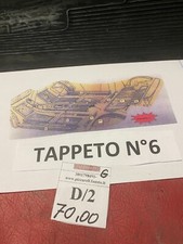 Tappeto N°6 di primo impianto FIAT 600 D