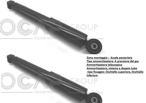 Ammortizzatori posteriori kit - ammortizzatori,