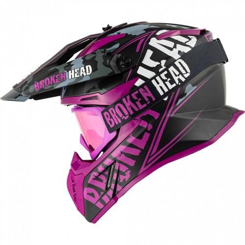 Casco cross broken head - broken,