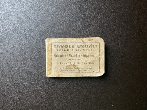 Tavole usuali formule - usuali,, i