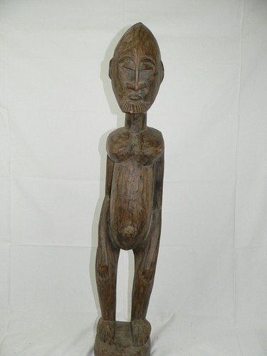 Statua legno dogon - statua, in