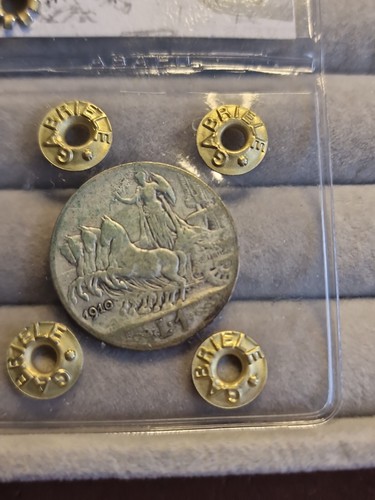 Lira quadriga 1910 regno - 1,