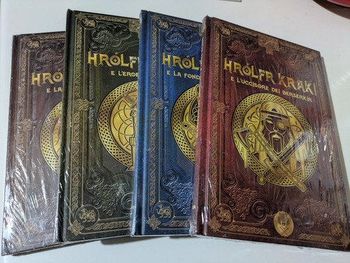 Lotto volumi saga hrolfr - 4,