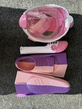 Snorkeling e pinne per bambina