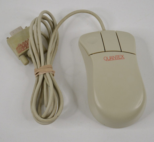Mouse seriale vintage quantex - seriale,
