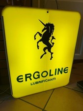 Insegna Luminosa Vintage Ergoline Collezionismo Pubblicitario