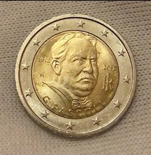 Moneta 2 euro commemorativa Italia 2012 Giovanni Pascoli SPL