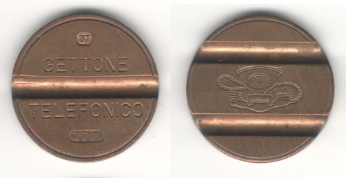 Gettone telefonico 7711 - gettone,