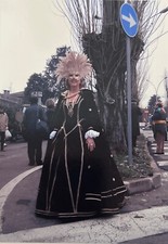 Vestito Storico Dama 1700 Velluto Cucito A Mano