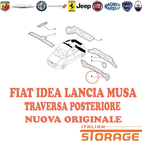 Fiat idea lancia musa traversa - lancia,