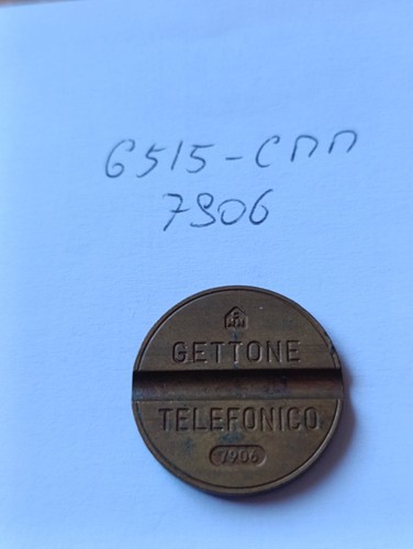 Gettone telefonico italia 7906 - italia,
