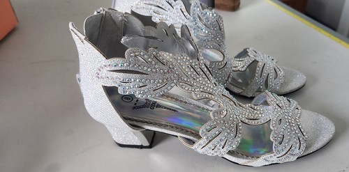 Scarpe sandalo donna argento