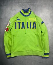 Felpa mezza zip Italia/Italia