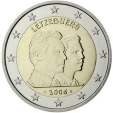 2 EURO LUSSEMBURGO 2006 - 25°