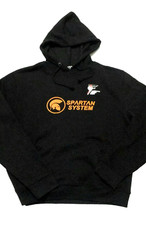 Felpa Originale Federazione Italiana Fitness F.i.F  Spartan System Con Cappuccio