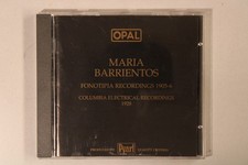 CD Maria Barrientos Fonotipia