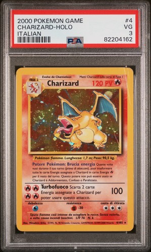Carta pokemon charizard 1999 - carta,