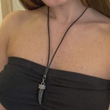 BLISS - collana con pendente corno