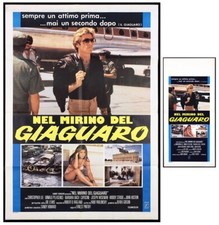 NEL MIRINO DEL GIAGUARO Jaguar Lives, Ernest Pintoff  Manifesto 2F + Locandina