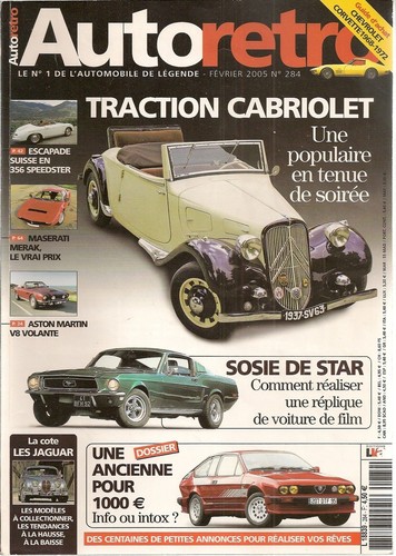 Auto retro 284 citroen - 284,