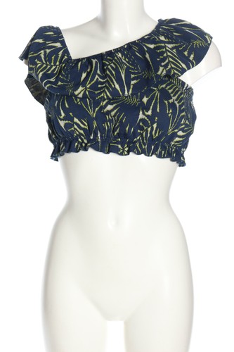 Zara top corto - donna,