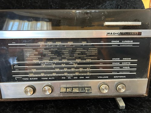 Radio marelli con giradischi - marelli,