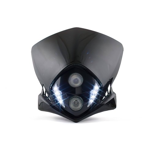 Mascherina faro str8 nero - mascherina, con