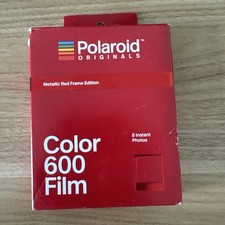 Polaroid 600 Film Metallic Red