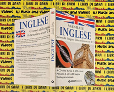 Book Libro MANUALE D'INGLESE corso di lingua intensivo GIUNTI DEMETRA (A89)