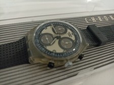 SWATCH Chrono SCK105 Fumo Di Londra Cronografo COME NUOVO MAI INDOSSATO-ZR-P2