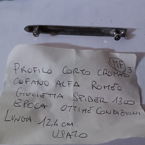 Fregio sul cofano - fregio,