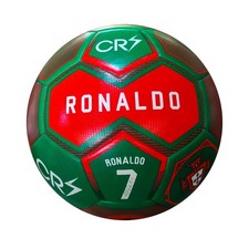 Pallone da Calcio CR7 Ufficiale Misura 5 Portogallo PU Allenamento Partite Cuoio