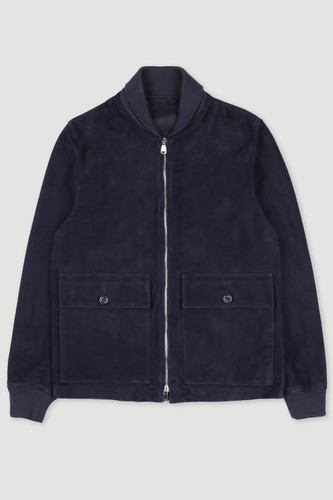 Giacca uomo blu scuro - , bomber