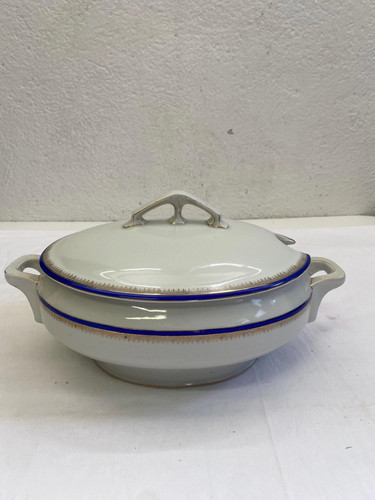 Zuppiera ovale ceramica - ovale, in