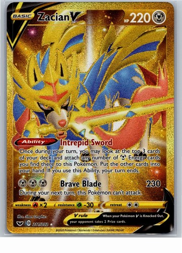Zacian holo swsh01 - (secret),