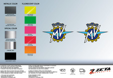 2 Adesivi Serbatoio MV Agusta Brutale