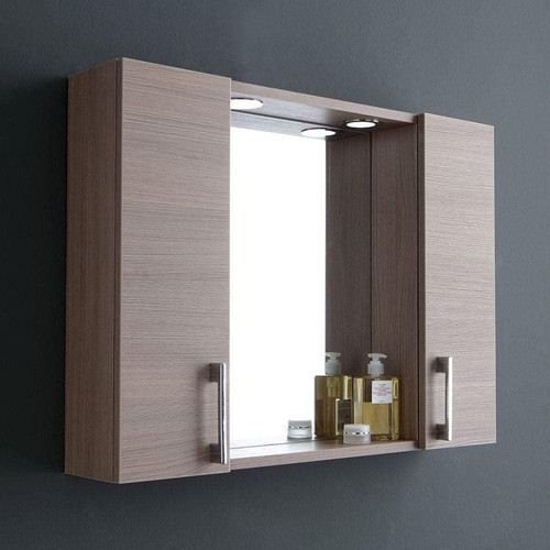 Specchio contenitore con - contenitore,