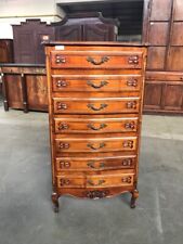 Settimanale Provenzale in Ciliegio a 7 cassetti - Restaurato (in corso d'opera)