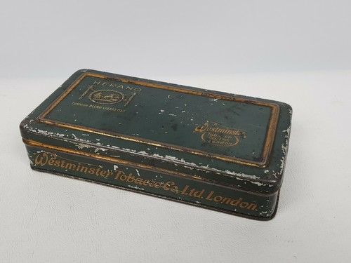 Scatola latta tabacco - scatola, di