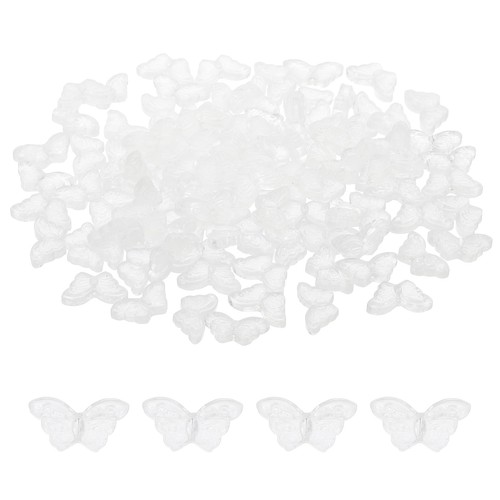 Perline farfalle cristallo - perline,
