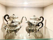 servizio caffe the argento