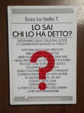 Sai chi detto - chi, lo